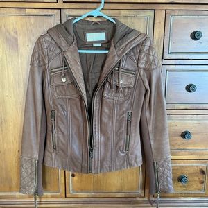 Michael Kors leather jacket